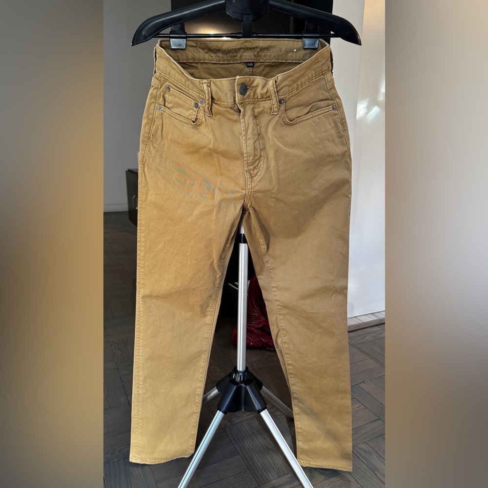 American Eagle Flex Soft Jean Pant in Golden Beige colorway Size 32x30